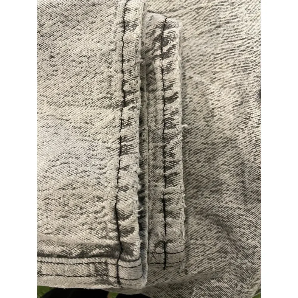 Vintage October 1988 Levi's 501-0655 Acid Wash Gray Denim Jeans Made inUSA 32x30